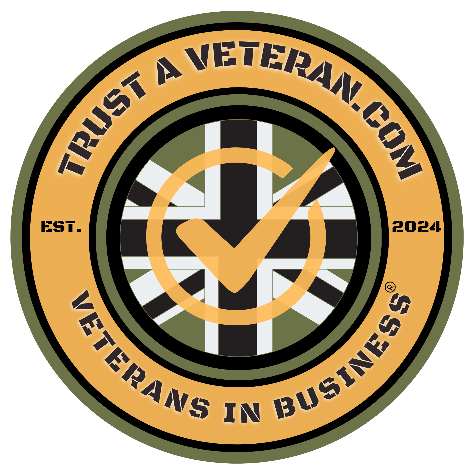 Trust A Veteran accreditation badge